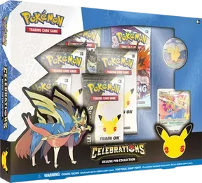 Celebrations Deluxe Pin Collection - Zacian LV. X