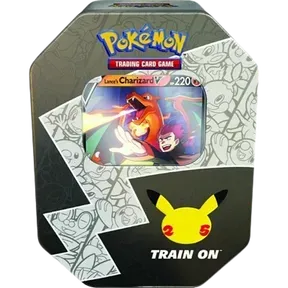 Pokemon Celebrations International Tin - Lance's Charizard V
