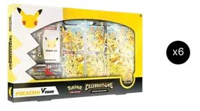 25th Anniversary Celebrations Pikachu V-Union Case