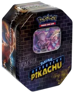 Detective Pikachu Tin - Mewtwo
