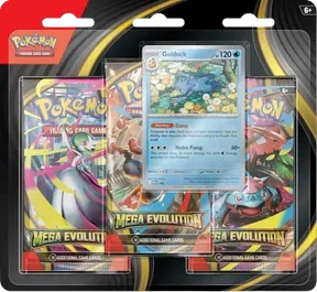 Mega Evolution 3-Pack Blister - Golduck