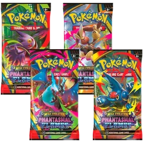 Phantasmal Flames Booster Pack Art Bundle (Set of 4)