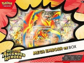 Ascended Heroes Mega Emboar ex Box