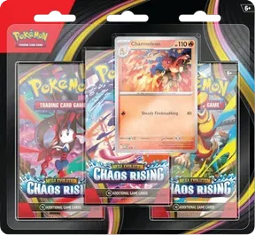 Chaos Rising 3 Pack Blister (Charmeleon)
