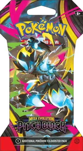 Pitch Black Sleeved Booster Pack