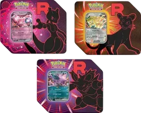 Team Rocket Tin (Set of 3)