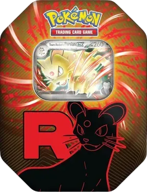 Team Rocket Tin [Team Rocket's Persian ex] (International Version)