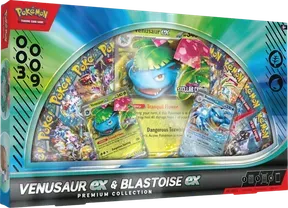 Venusaur ex & Blastoise ex Premium Collection