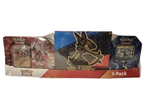 Costco Pokémon Collector 3-Pack: Crown Zenith ETB + Paldea Legends Tins