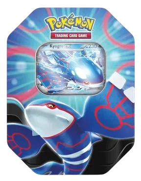 Azure Legends Tin [Kyogre ex] (International Version)