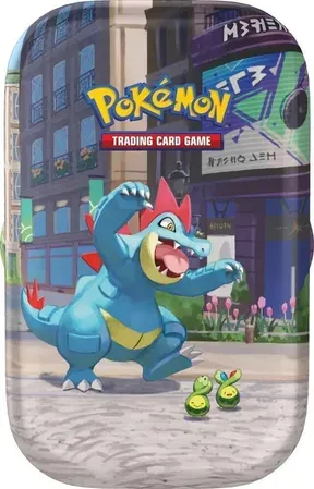 Lumiose City Mini Tin (Feraligatr & Budew)