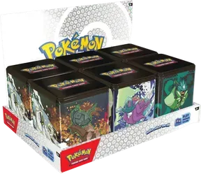 Pokémon Stacking Tins: Treasures of Ruin-Paradox Pokémon-Ogerpon Display