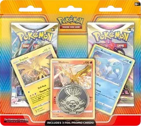 Enhanced 2-Pack Blister Pack (Articuno, Zapdos, & Moltres)