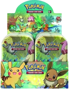 Kanto Friends Mini Tin Display