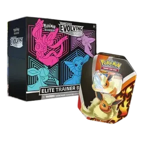Costco Pokémon Evolving Skies Elite Trainer Box and Tin