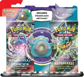 Pokémon TCG: Back to School Eraser Blister 2024 (Bellibolt)