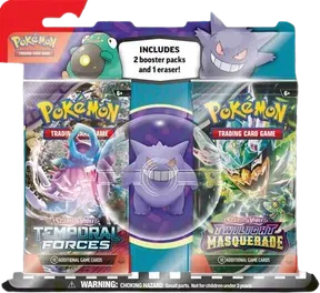 Pokémon TCG: Back to School Eraser Blister 2024 (Gengar)