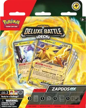 Deluxe Battle Deck (Zapdos ex)