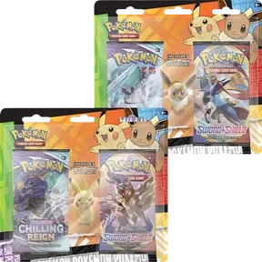 Pokémon TCG: Back to School Eraser Blister (Set of 2)