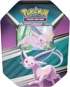 V Heroes Tin [Espeon V] (International Version)