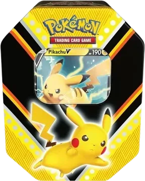 V Powers Tin [Pikachu V] (International Version)