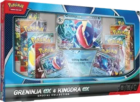 Greninja EX & Kingdra EX Special Collection Box