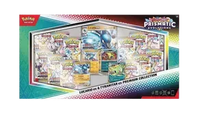 Prismatic Evolutions Lucario ex & Tyranitar ex Premium Collection (Sam's Club)