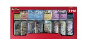 Costco Prismatic Evolutions 8-Pack Mini Tins