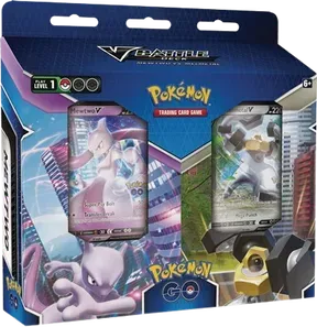 Pokemon GO V Battle Deck Bundle - Mewtwo V/Melmetal V
