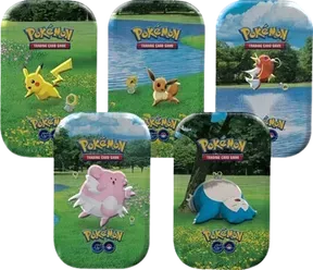 Pokemon GO Mini Tin (Set of 5)
