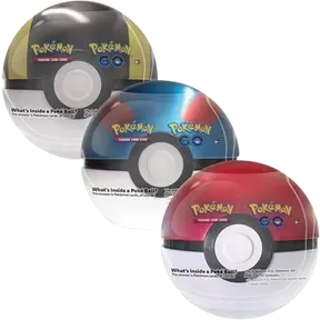 Pokemon GO Poke Ball Tin (Set of 3)