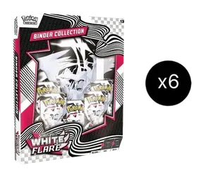 White Flare Binder Collection Case
