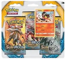Sun & Moon Base Set 3-Pack Blister - Litten