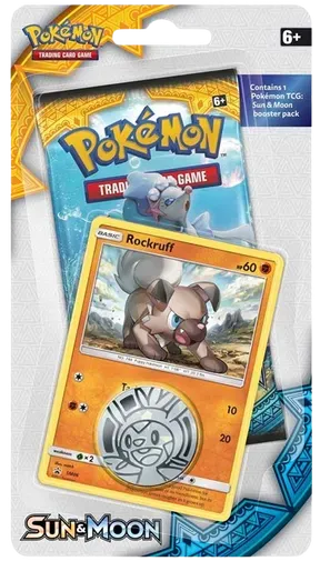 Sun & Moon Single Blister Pack - Rockruff