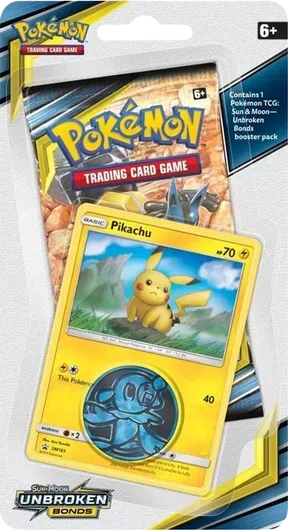 Unbroken Bonds Single Pack Blister - Pikachu