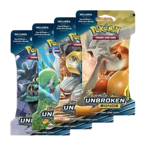 Unbroken Bonds Sleeved Booster Pack Art Bundle (Set of 4)