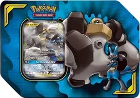 Unified Minds Power Partnership Tin - Lucario & Melmetal GX