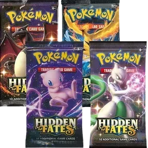 Hidden Fates Booster Pack Art Bundle (Set of 4)