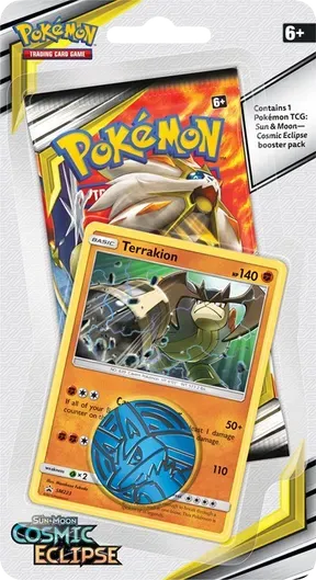 Cosmic Eclipse Single Pack Blister - Terrakion