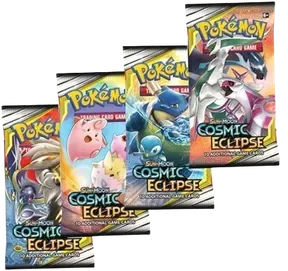 Cosmic Eclipse Booster Pack Art Bundle (Set of 4)