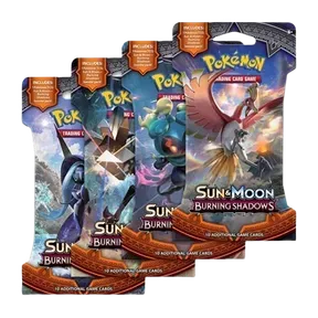 Burning Shadows Sleeved Booster Pack Art Bundle (Set of 4)