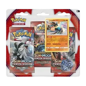Crimson Invasion 3-Pack Blister - Lucario