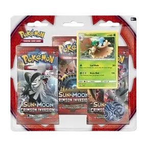 Crimson Invasion 3-Pack Blister - Decidueye