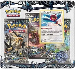 Ultra Prism 3-Pack Blister - Porygon-Z