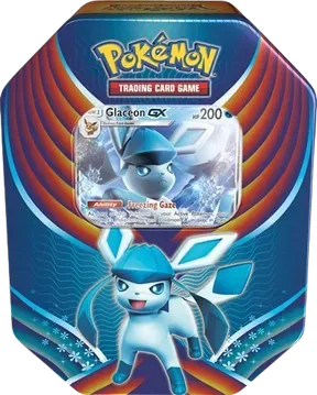 Celestial Storm Evolution Celebration Tin Glaceon GX