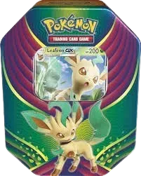 Celestial Storm Evolution Celebration Tin - Leafeon GX