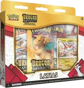 Dragon Majesty Pin Collection - Latias