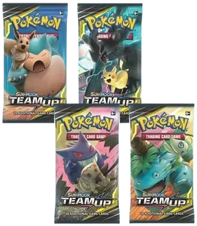 Team Up Booster Pack Art Bundle (Set of 4)