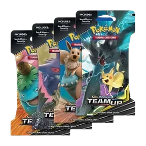 Team Up Sleeved Booster Pack Art Bundle (Set of 4)