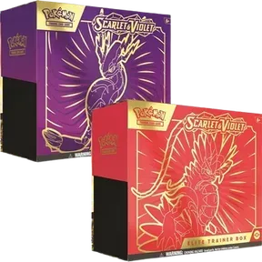 Scarlet & Violet Elite Trainer Boxes (Set of 2)
